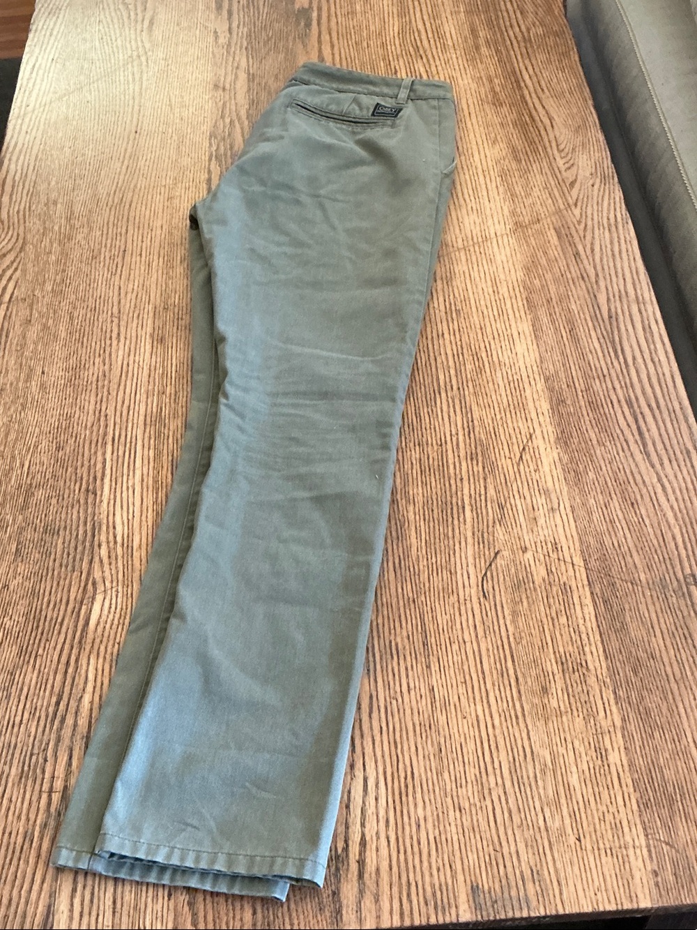 Obey Straight Leg Jeans in Olive